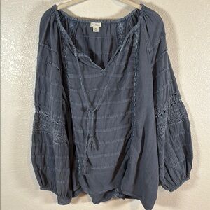 Sundance Light Blue Blouse